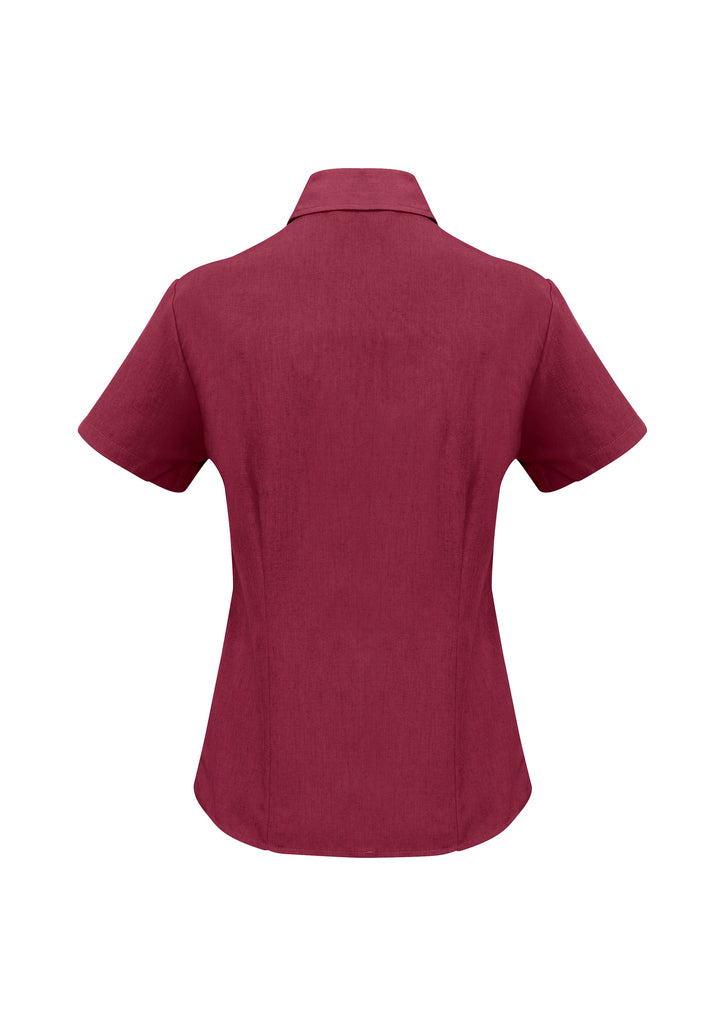 Biz Collection Ladies Plain Oasis Short Sleeve Shirt (LB3601)