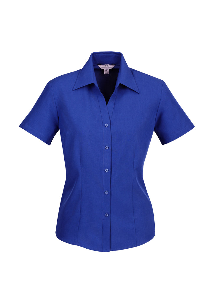 Biz Collection Ladies Plain Oasis Short Sleeve Shirt (LB3601)