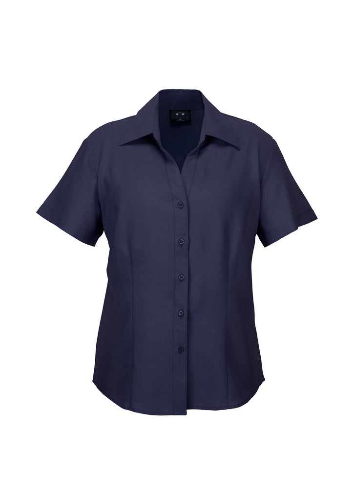 Biz Collection Ladies Plain Oasis Short Sleeve Shirt (LB3601)