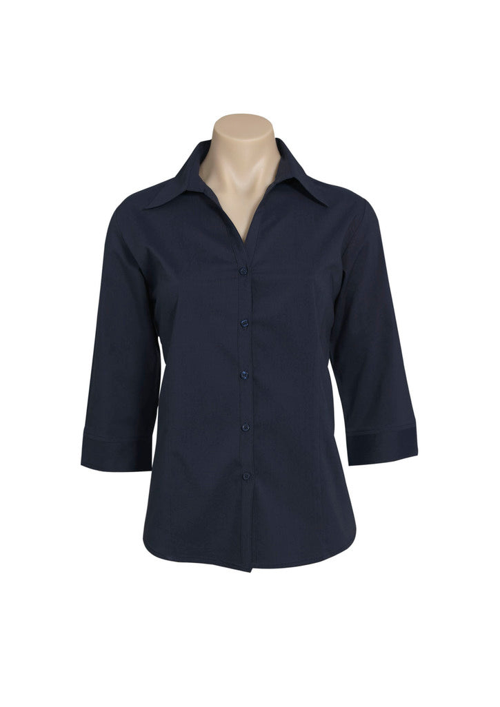 Biz Collection Ladies Metro 3/4 Sleeve Shirt (LB7300)