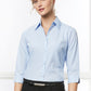 Biz Collection Ladies Micro Check 3/4 Sleeve Shirt (LB8200)