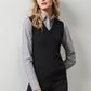 Biz Collection Ladies V-Neck Vest (LV3504)
