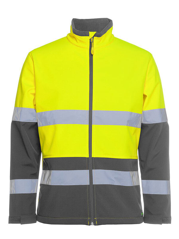 Jb's  Hi Vis D+N Water Resistant Softshell Jacket (6DWJ)