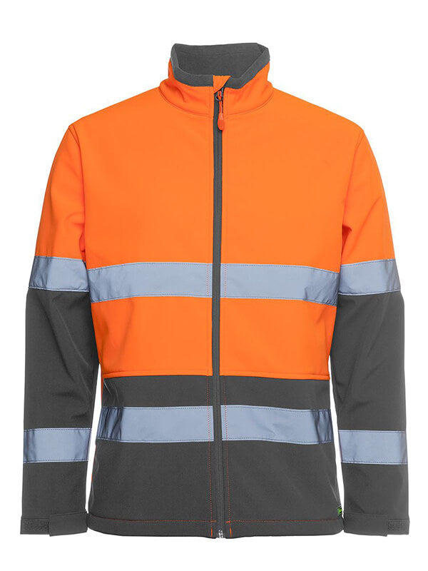 Jb's  Hi Vis D+N Water Resistant Softshell Jacket (6DWJ)