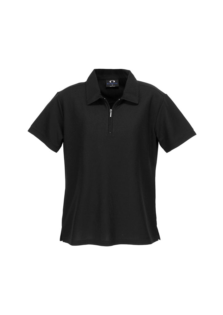Biz Collection Ladies Micro Waffle Polo (P3325)