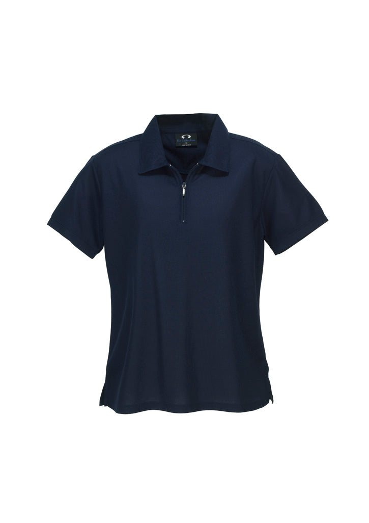 Biz Collection Ladies Micro Waffle Polo (P3325)