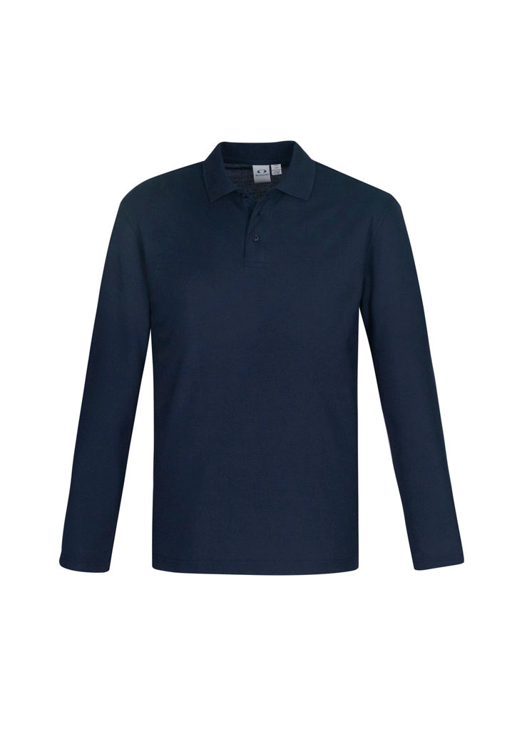 Biz Collection Crew Mens L/S Polo (P400ML)