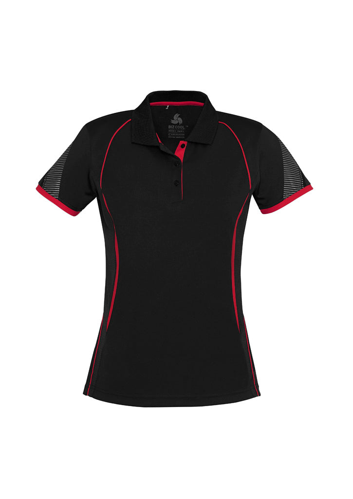 Biz Collection Ladies Razor Polo (P405LS)