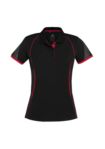 Biz Collection Ladies Razor Polo (P405LS)