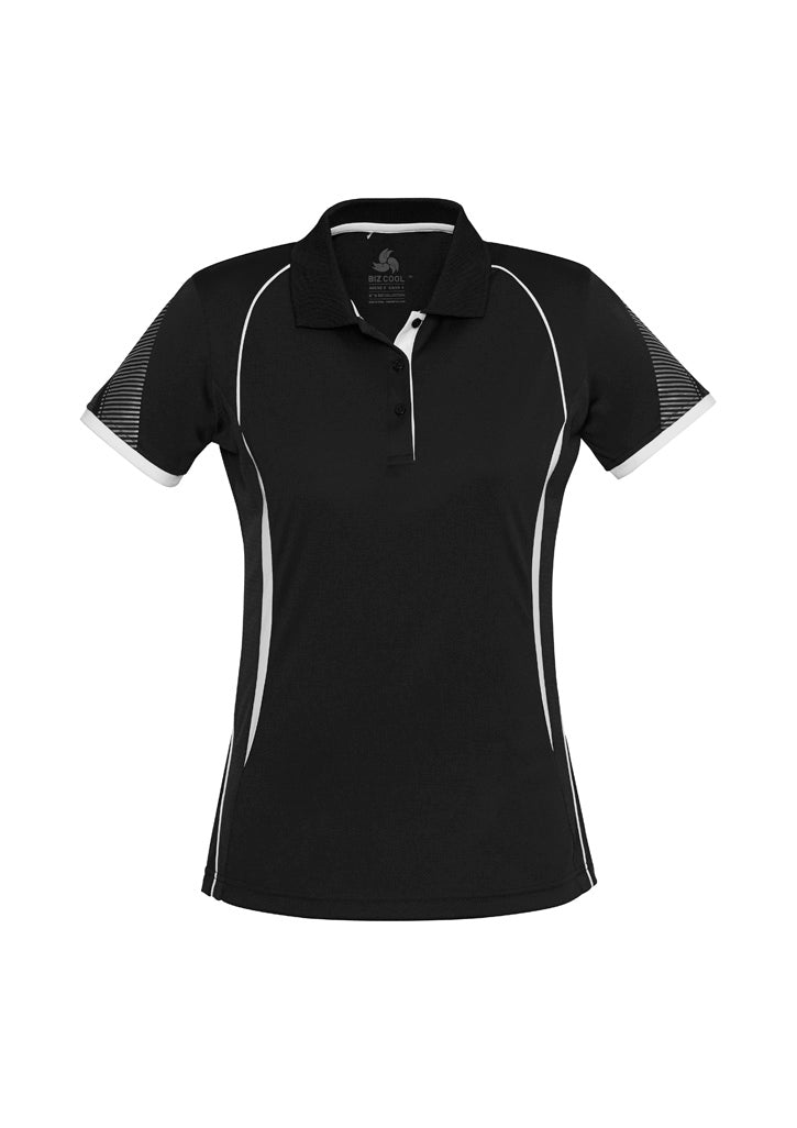 Biz Collection Ladies Razor Polo (P405LS)