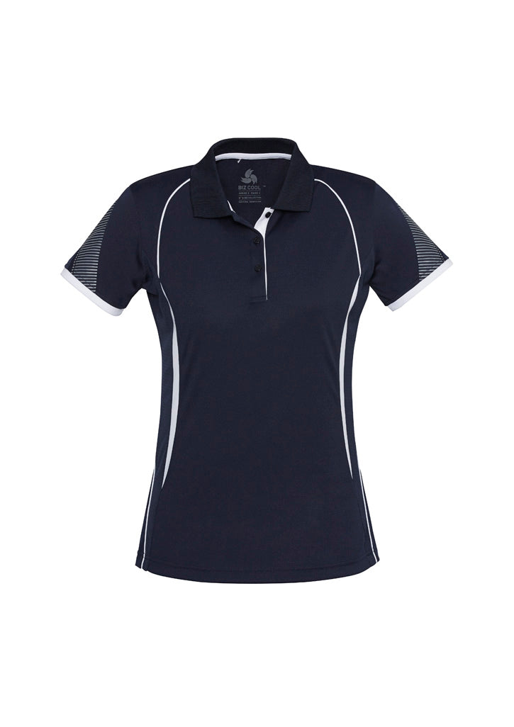 Biz Collection Ladies Razor Polo (P405LS)