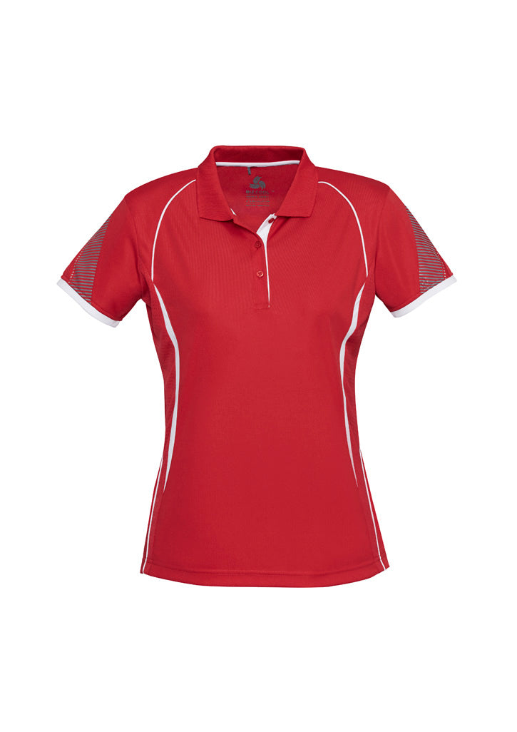 Biz Collection Ladies Razor Polo (P405LS)