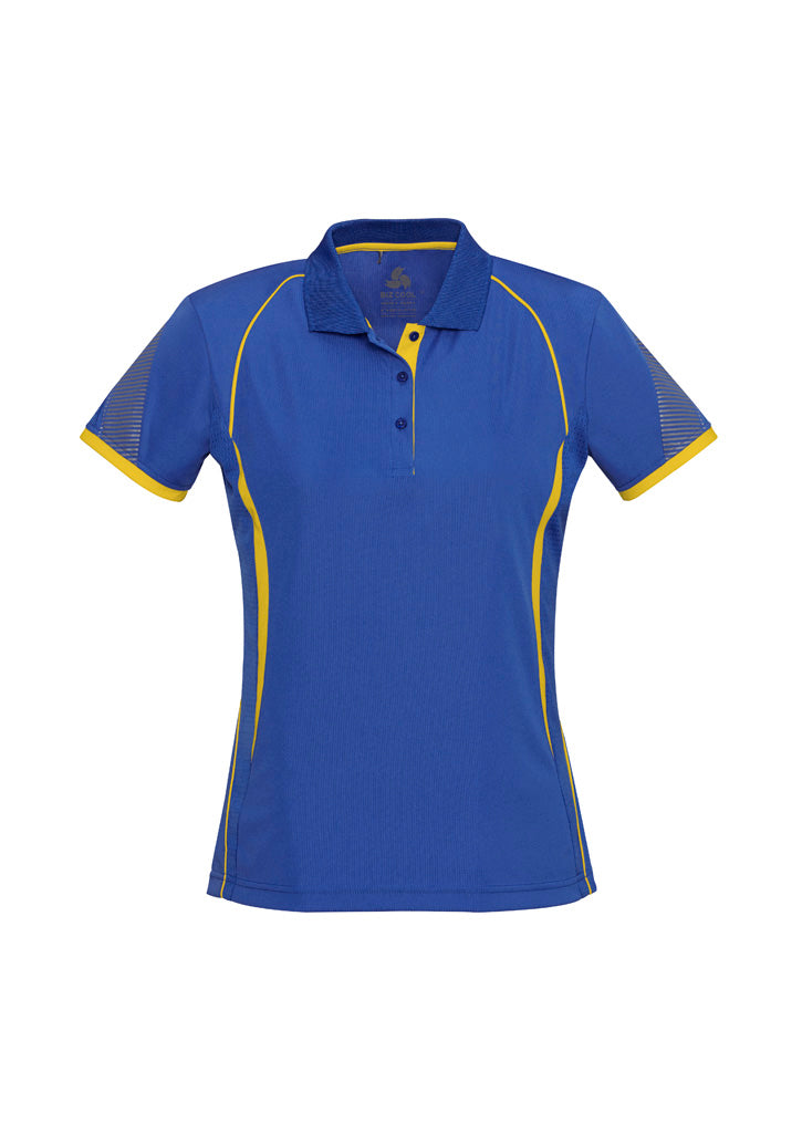 Biz Collection Ladies Razor Polo (P405LS)