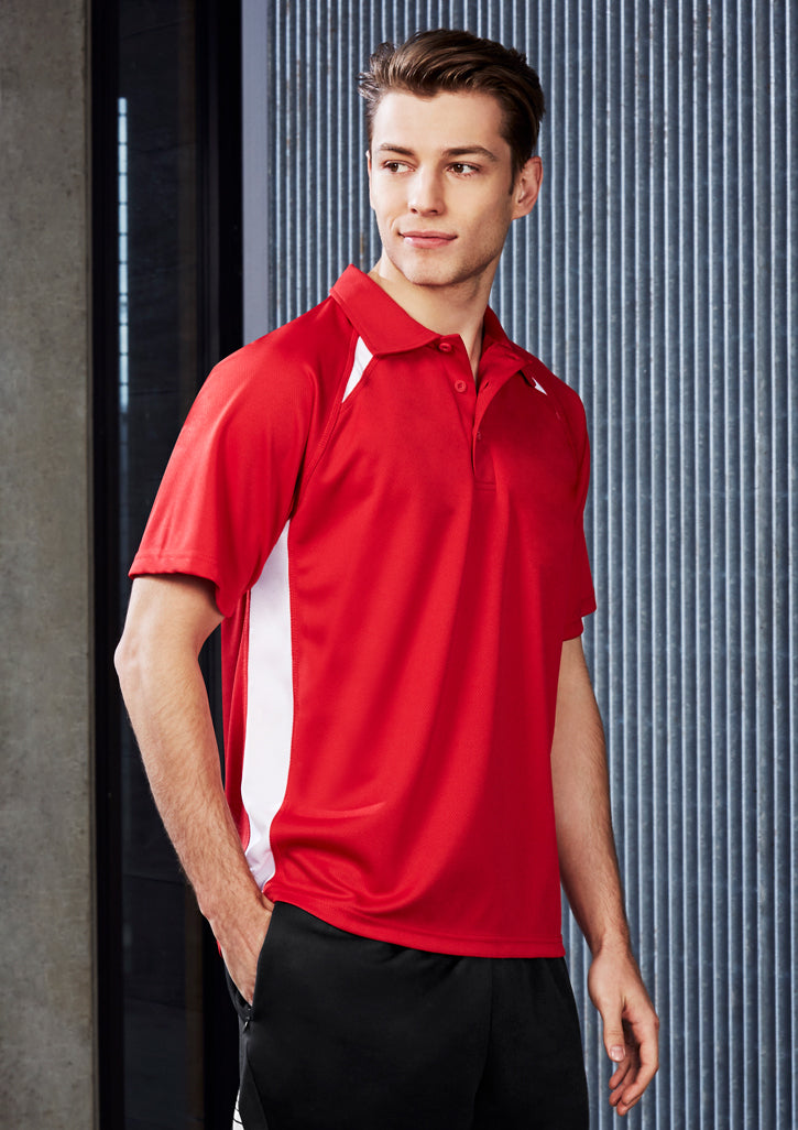 Biz Collection Mens Splice Polo (P7700)