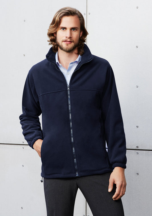 Biz Collection Mens Plain Micro Fleece Jacket (PF630)