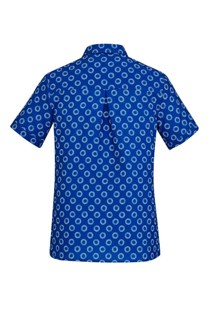 Biz Collection Womens Florence Daisy Print Short Sleeve Shirt (CS948LS)