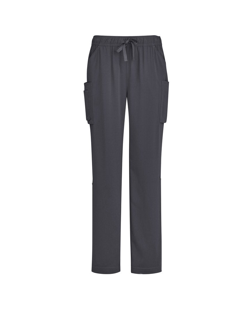 Biz Care Womens Avery Multi-Pocket Straight Leg Pant  (CSP944LL)