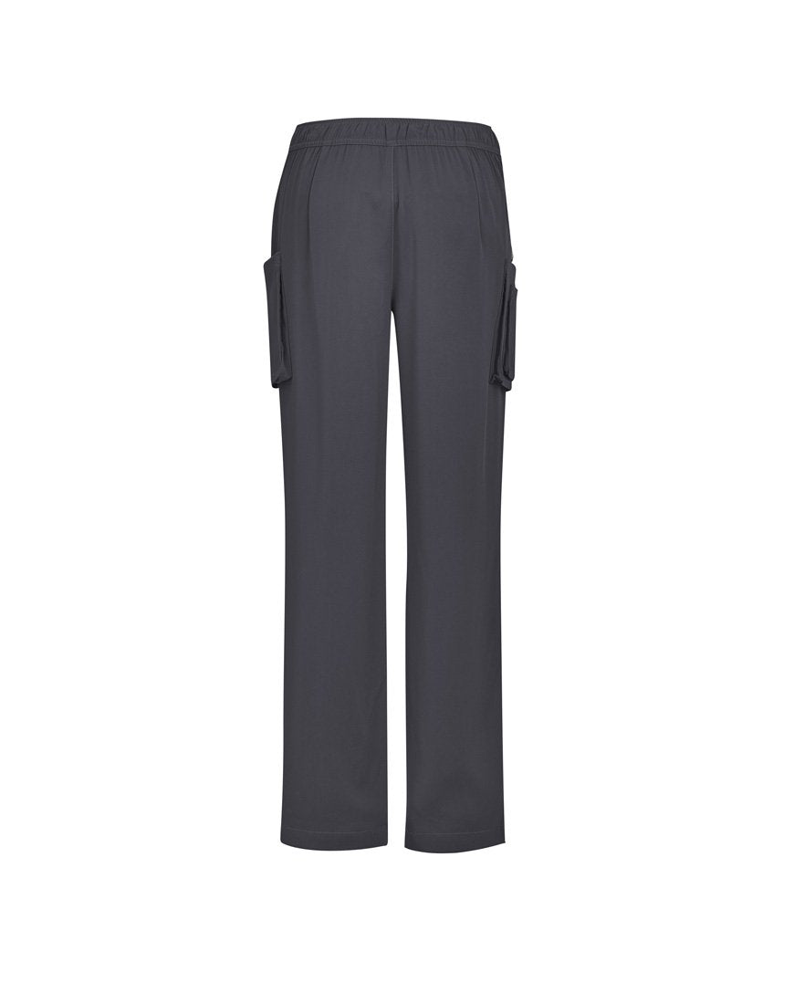 Biz Care Womens Avery Multi-Pocket Straight Leg Pant  (CSP944LL)