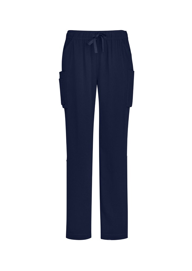 Biz Care Womens Avery Multi-Pocket Straight Leg Pant  (CSP944LL)