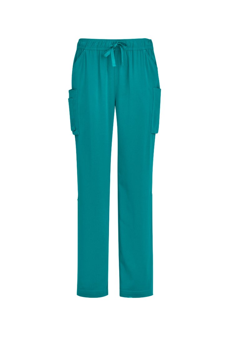 Biz Care Womens Avery Multi-Pocket Straight Leg Pant  (CSP944LL)