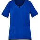 Biz Care Womens Tailored Fit Round Neck Scrub Top CST942LS