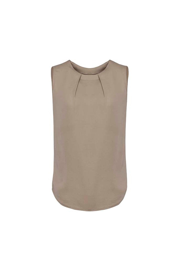 Biz Corporate Womens Estelle Pleat Blouse (RB973LN)