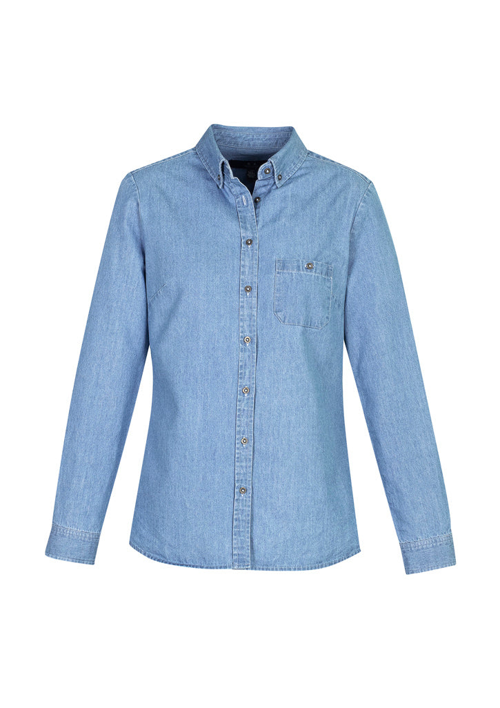 Biz Collection Indie Ladies Long Sleeve Shirt (S017LL)