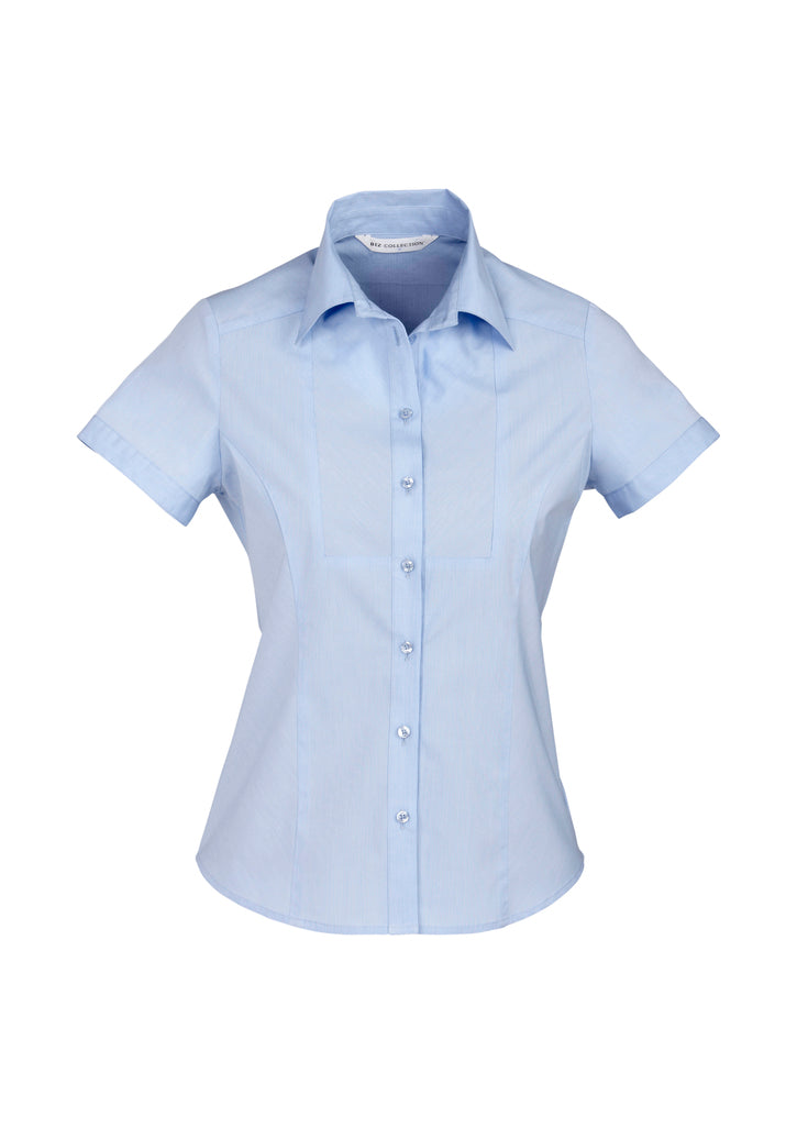 Biz Collection Ladies Chevron Short Sleeve Shirt (S122LS)