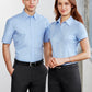 Biz Collection Mens Chevron Short Sleeve Shirt (S122MS)