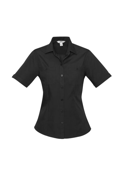 Biz Collection Ladies Bondi Short Sleeve Shirt (S306LS)