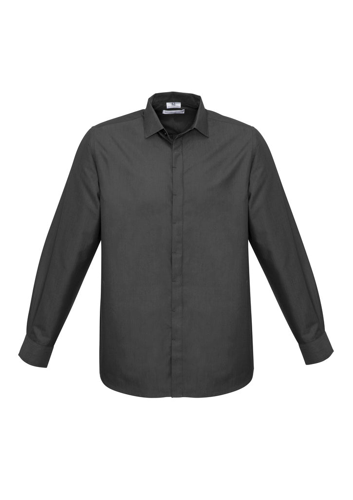 Biz Collection Mens Hemingway Long Sleeve Shirt (S504ML)