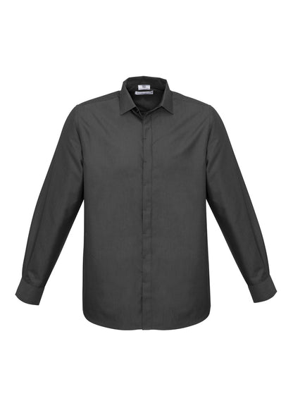 Biz Collection Mens Hemingway Long Sleeve Shirt (S504ML)