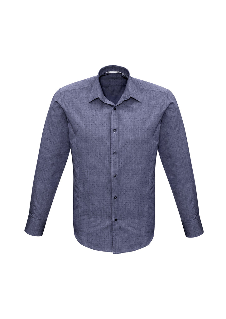 Biz Collection Mens Trend Long Sleeve Shirt (S622ML)