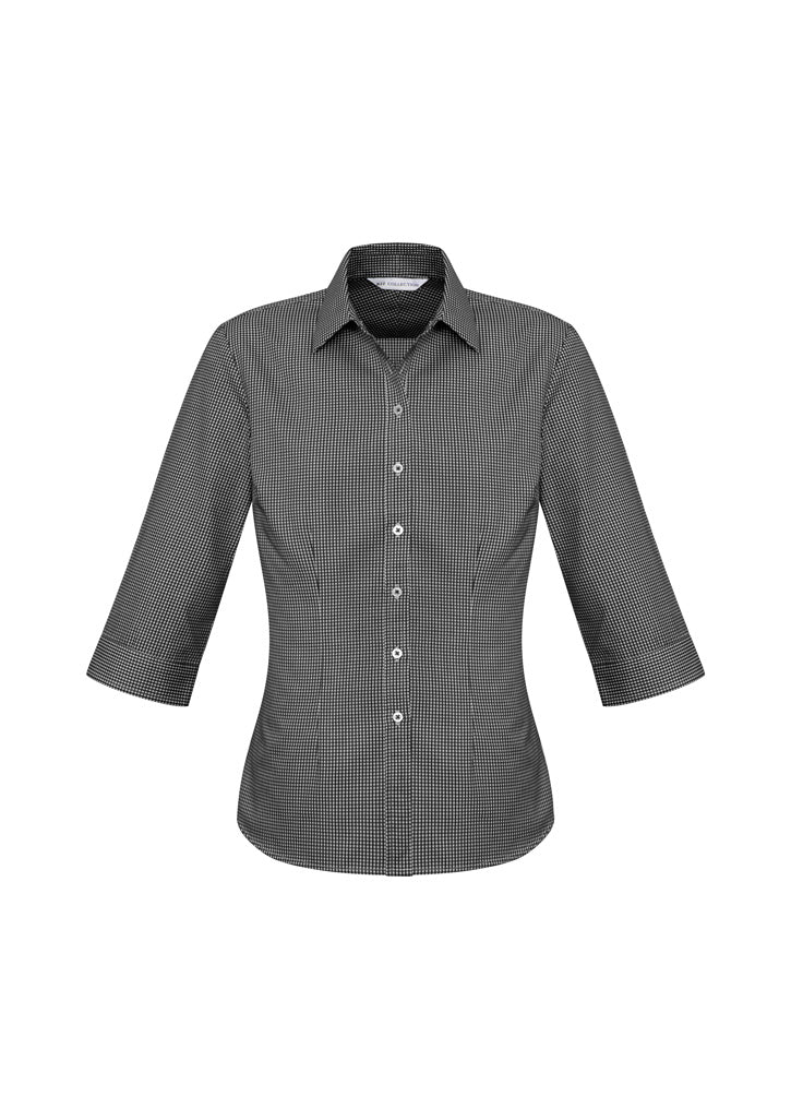 Biz Collection Ladies Ellison 3/4 Sleeve Shirt (S716LT)