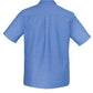 Biz Collection Mens Wrinkle Free Chambray Short Sleeve Shirt (SH113)