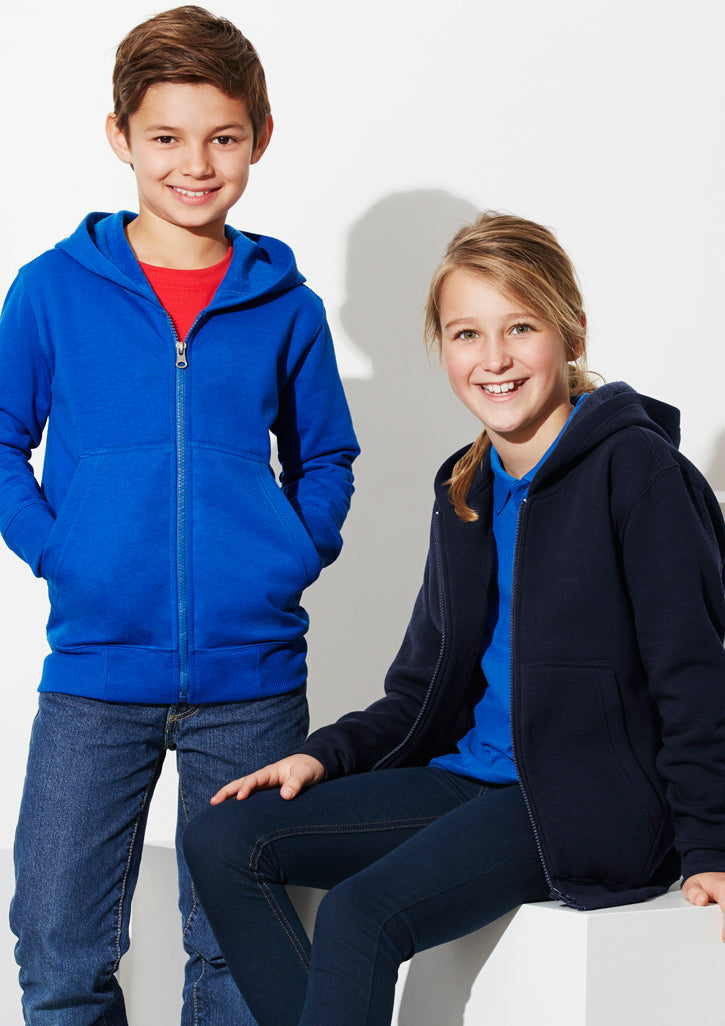 Biz Collection Kids Crew Zip Hoodie (SW762K)