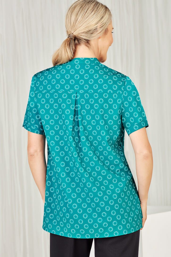 Biz Collection Womens Florence Daisy Print Tunic (CS950LS)