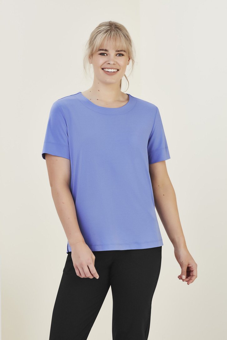 Biz Care Womens Marley Jersey T-Top (CS952LS)