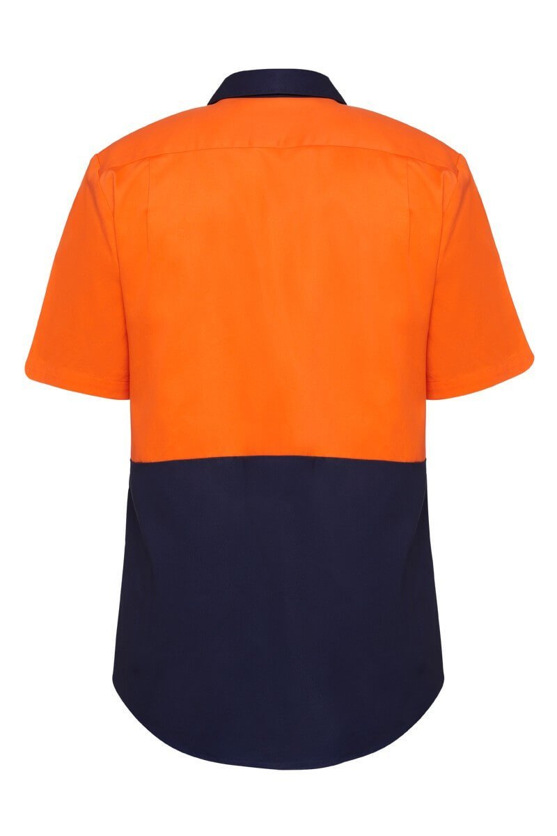 Hard Yakka S/Sl L/Weight Drill 2 Tone Ventilated Shirt (Y04620)