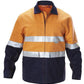 Hard Yakka  Hi-visibility Two Tone Cotton Drill Work Jacket With 3m Tape (Y06545)