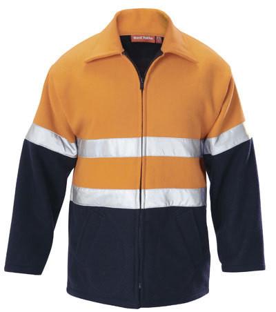 Hard Yakka  Hi-visibility Two Tone Bluey Jacket With 3m Tape (Y06554)