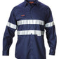 Hard Yakka Hi-visibility Cotton Drill Shirt With 3m Tape Long Sleeve (Y07227)