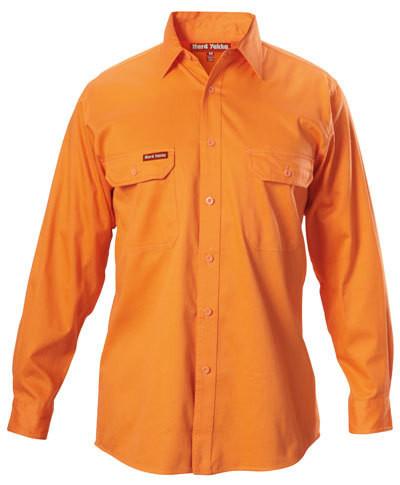 Hard Yakka  Cotton Drill Shirt Long Sleeve (Y07500)