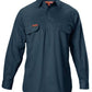 Hard Yakka Cotton Drill Closed Front Shirt Long Sleeve (Y07530)