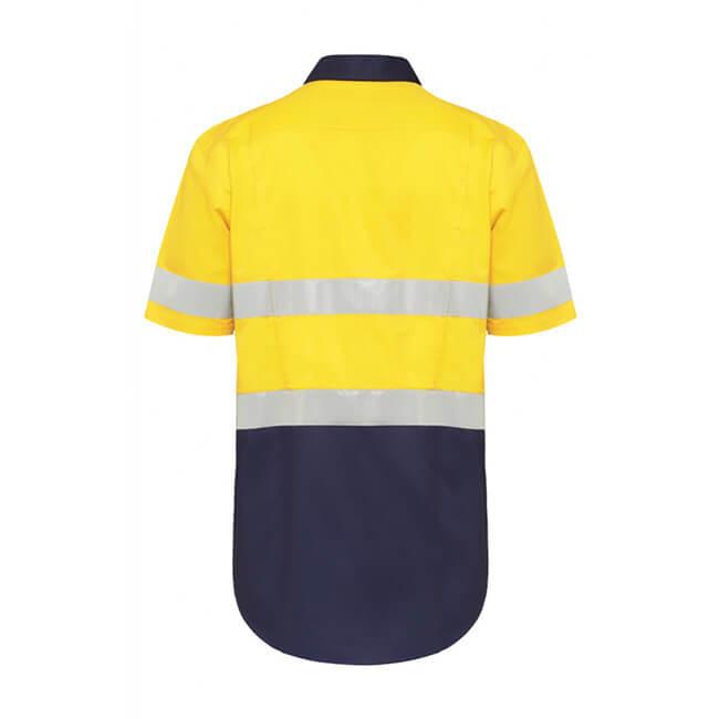 Hard Yakka Koolgear Ventilated SS Hi Vis Shirt With Tape (Y07735)