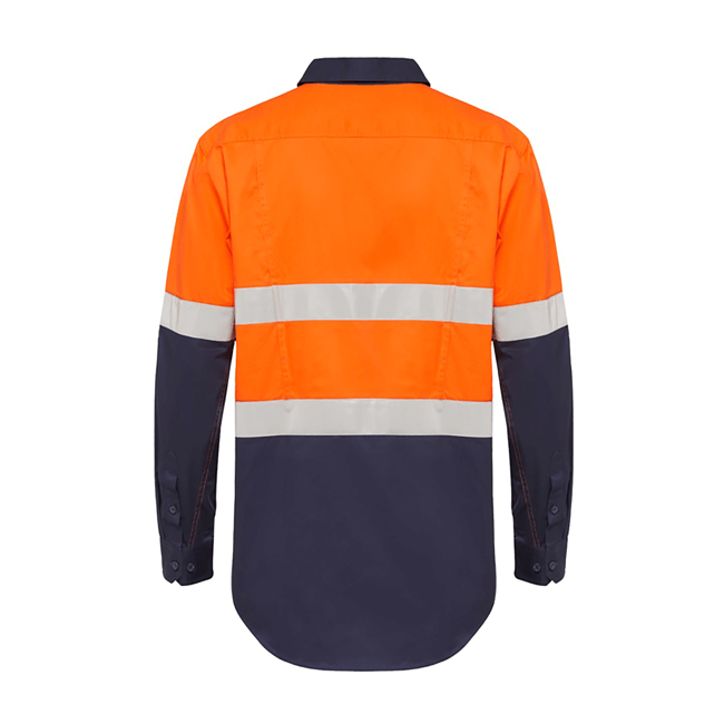 Hard Yakka Koolgear Ventilated LS Hi Vis Shirt With Tape (Y07740)