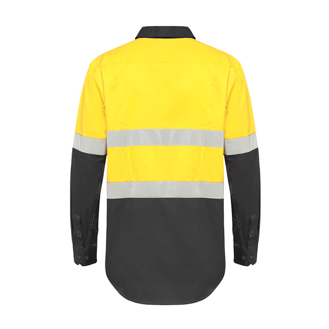 Hard Yakka Koolgear Ventilated LS Hi Vis Shirt With Tape (Y07740)