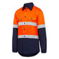 Hardyakka Shirt Long Sleeve 2 Tone Taped Vented (Y07940)