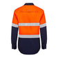 Hardyakka Shirt Long Sleeve 2 Tone Taped Vented (Y07940)