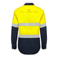 Hardyakka Shirt Long Sleeve 2 Tone Taped Vented (Y07940)